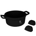 GARNEK TYTANOWY 24cm BERLINGER HAUS BH-1457 BLACK ROSE