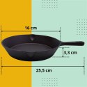 PATELNIA ŻELIWNA HAGE 16cm INDUKCJA